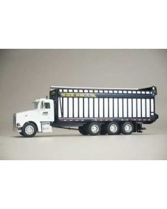 1/64 Peterbilt with H&S Big Dog 1226 Forage Box white