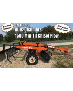 1/16 Allis Chalmers Chisel Plow Min-Til 1500 '24 Orange Spectualer Show