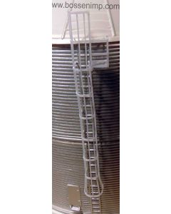 1/64 Grain Bin Ladder Cage & Platform Kit 3D Printed