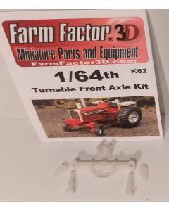 1/64 Wide Front Axle Kit 3D Printed