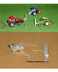 1/64 Post Driver Kit, Drawbar or 3 Point Mounted