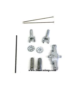 1/64 Front Axle FWA Kit JD 40, 50, 55 Series