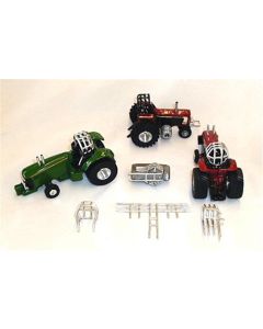1/64 Pulling Tractor 3 Post Cage shaped
