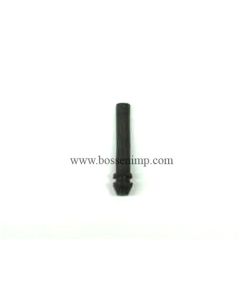 Part 1/16 Muffler round straight black