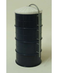 1/64 Silo blue with white roof 40 foot