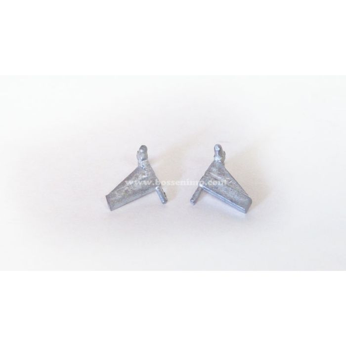 1/64 Case IH Draper Head Wheel Brackets