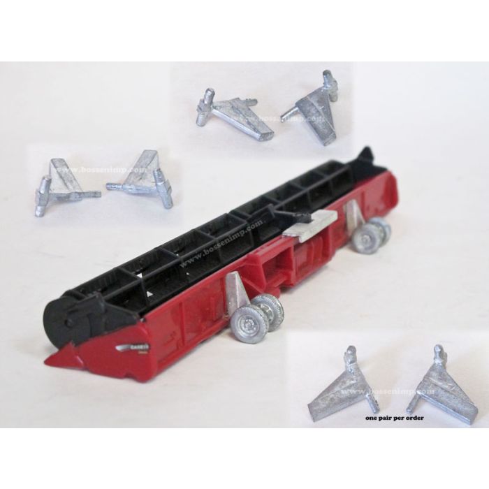 1/64 Case IH Draper Head Wheel Brackets