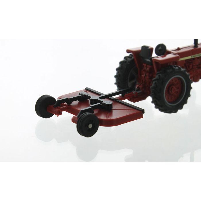 1/64 Brush Cutter red 3D printed