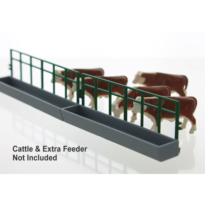 1/64 Feed Bunk fence line 20' section