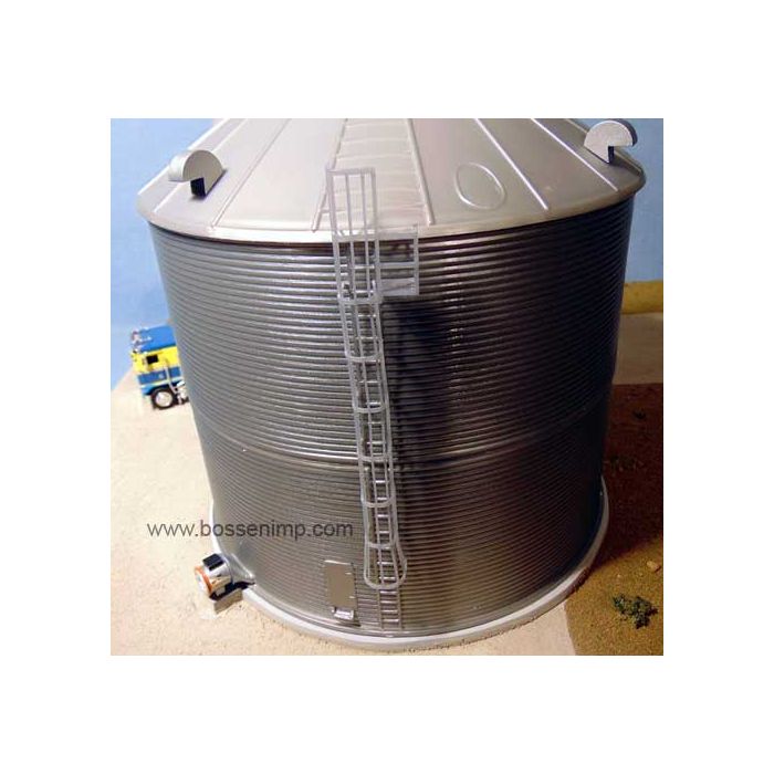 1/64 Grain Bin Ladder Cage & Platform Kit 3D Printed