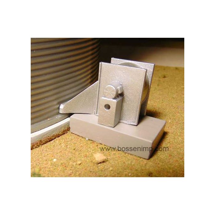1/64 Grain Bin Centrifugal Fan Kit 3D printed