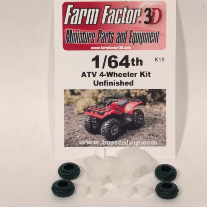1/64 ATV 4 Wheeler Kit
