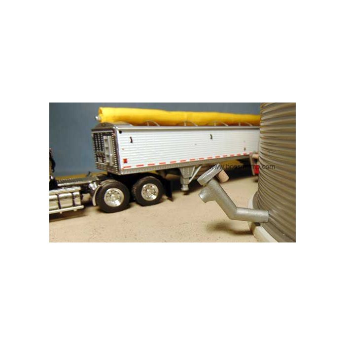 1/64 Grain Bin Unloading Auger 3D printed