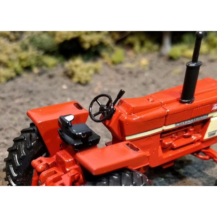 1/64 Steering Wheel & Throttle Lever IH 56 series 3D printed