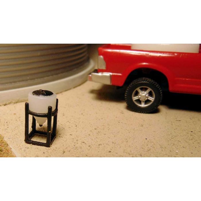 1/64 Tank 15 Gallon Inductor with stand 3D printed