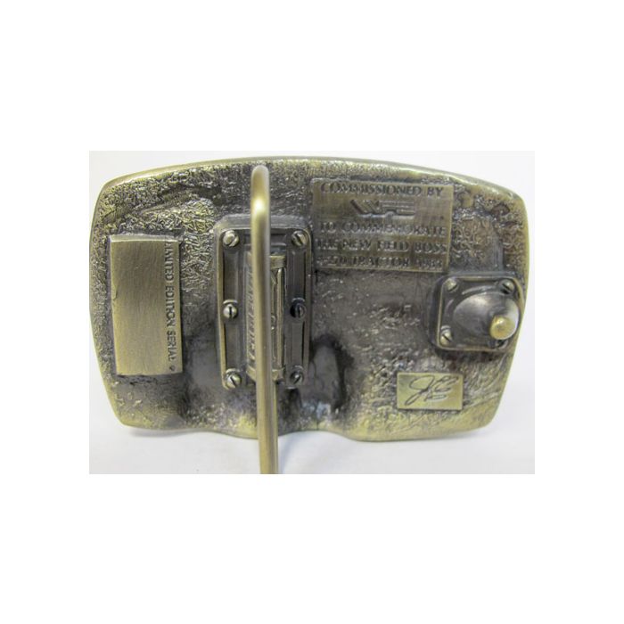 Belt Buckle White 4-270 Limited Edition