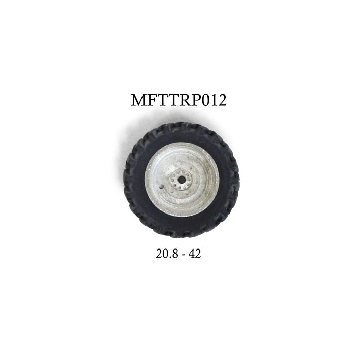 1/64 Single Rims 20 x 50 for 20.8 x 42 tires pair