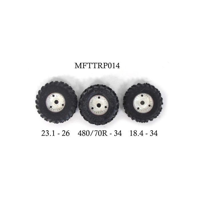 1/64 Single Rims 500 x 260 pair
