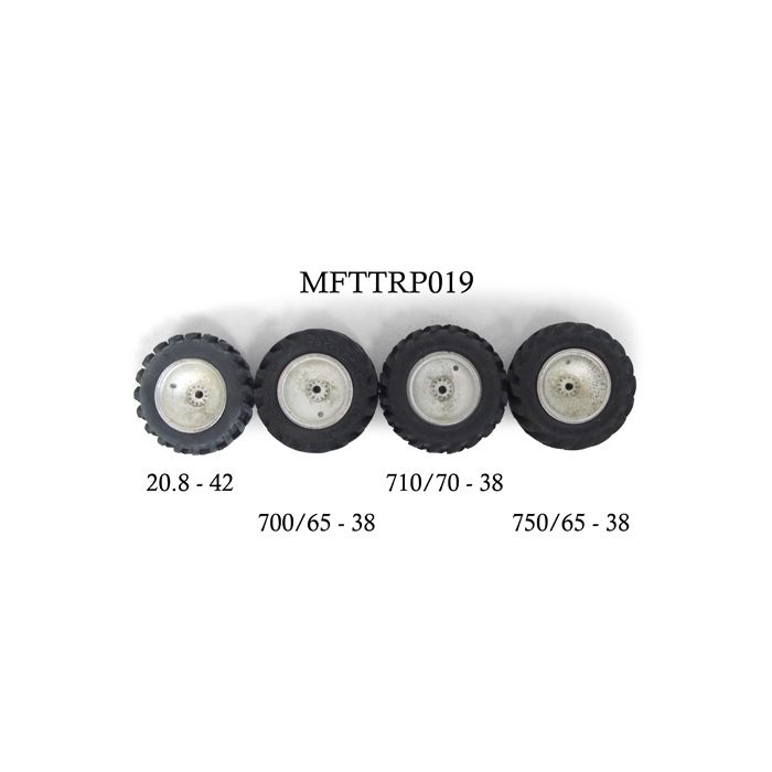 1/64 Single Rims 800 x 340 pair