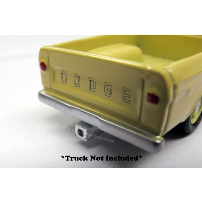 1/64 Square Hitch Receiver Tube for Greenlight pickups