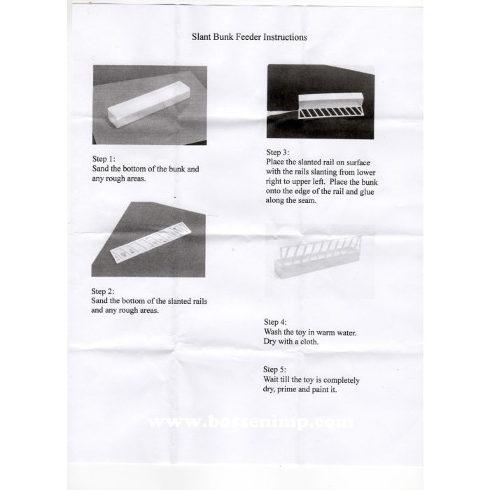 1/64 Slant Bunk Feeder Kit