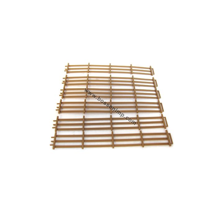 1/64 Fence White or Brown Board 32'  pkg of 6