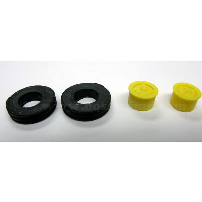 1/64 Tire & rim 11.00-24 pair