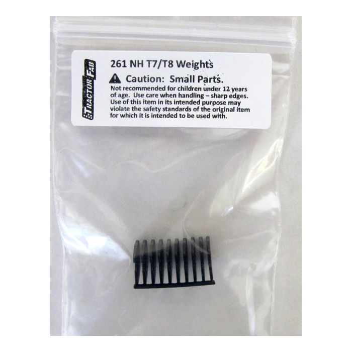 1/64 Weights Front New Holland T7 or T8 pkg of 10