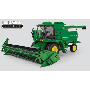 1/16 John Deere Combine 7720 Titan II with 2 heads Prestige Select Series thumbnail