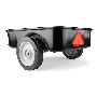 Pedal Trailer Black steel thumbnail