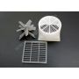 1/64 Barn Fan 72 inch Exhaust Fan Kit 3D printed thumbnail