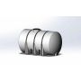 1/64 Tank 1300 Gallon Horizontal 3D printed thumbnail