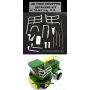 1/64 JD 7500 Chopper Detail Kit w/steering kit thumbnail