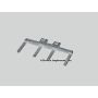 1/64 Bale Fork Double Bale or Pallet Forks Unpainted thumbnail