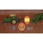 1/64 Bale Fork Single Red w/hay or straw bale thumbnail
