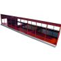 1/64 Cattle Shed Monoslope red & white thumbnail