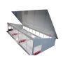 1/64 Cattle Shed Monoslope all white thumbnail