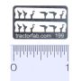 1/64 Mud Flap Ornaments Swan thumbnail