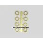 1/64 Weights Rear Wheel Massey Ferguson 50 & 55 series & Case 30 & 70 Series pkg of 8 thumbnail