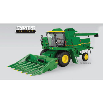 1/16 John Deere Combine 7720 Turbo with 2 heads Prestige Select Series