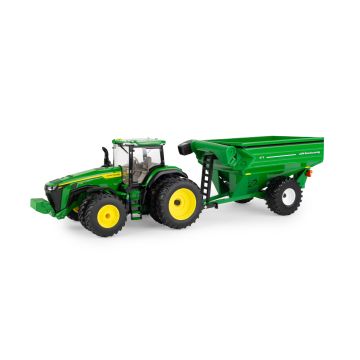 1/32 John Deere 8R 340 with duals & Grain Cart