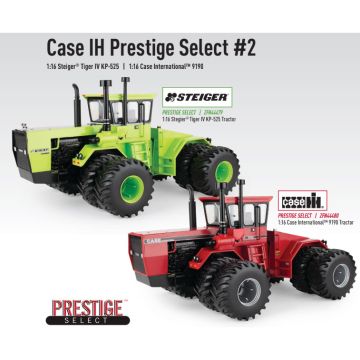 1/16 Steiger Tiger IV KP-525  & Case IH 9190 4WD Prestige Select Set