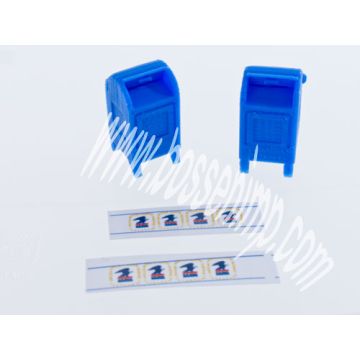 1/64 Mailbox USPS Older Style Set of 2