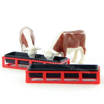 1/64 Livestock Feed Bunks Set of 2