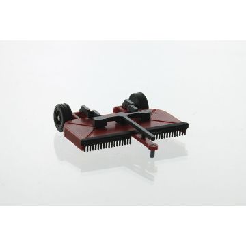 1/64 Brush Cutter red 3D printed