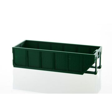 1/64 Dumpster Rolloff green 3D printed