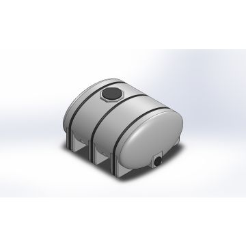 1/64 Tank 1035 Gallon Elliptical 3D printed