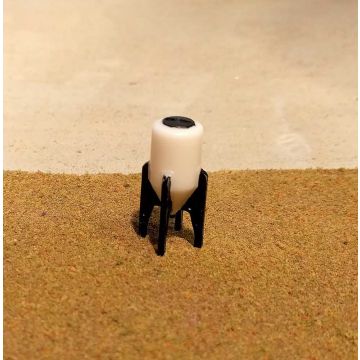 1/64 Tank 60 Gallon Inductor with stand 3D printed