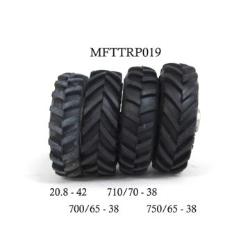 1/64 Single Rims 800 x 340 pair