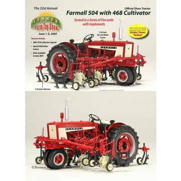 1/16 Farmall 504 NF with Cultivator '07 Summer Show